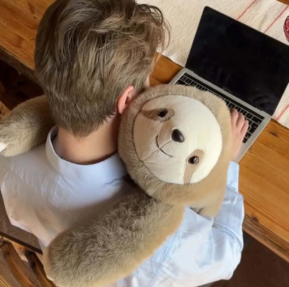 Mimo el Perezoso, peluche con peso y brazos largos de Abrazelia, imagen 5