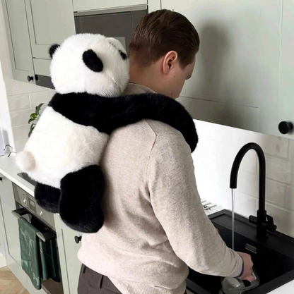 Puki el Panda, peluche con peso y brazos largos de Abrazelia, imagen 6