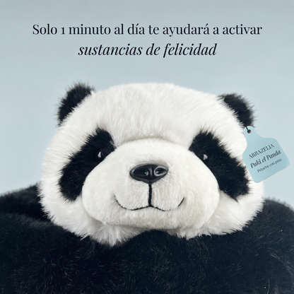 Puki el Panda, peluche con peso y brazos largos de Abrazelia, imagen 9