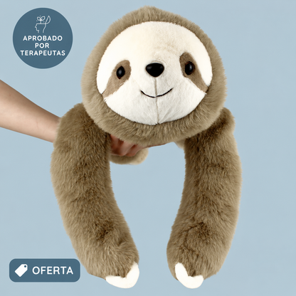 Mimo el Perezoso, peluche con peso y brazos largos de Abrazelia, imagen 2